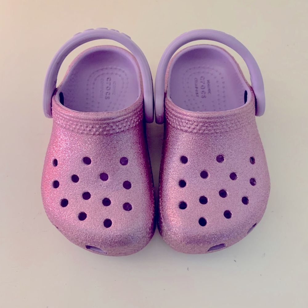 Classic glitter clog